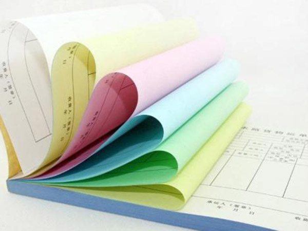 無碳復寫紙票據、不干膠